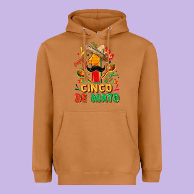 My First Cinco De Mayo Heavyweight Hoodie Designed By Fadigitalartstudio
