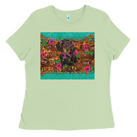 Matcha dachshund Ladies Tee - BarkalooDesign