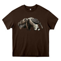 Chocolate Brown anteaters Heavy Core Tee - LillyAllenDesigns