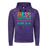 Cloud Purple It's all a mess the house the car Vintage Hoodie - MaliasSmallBusiness