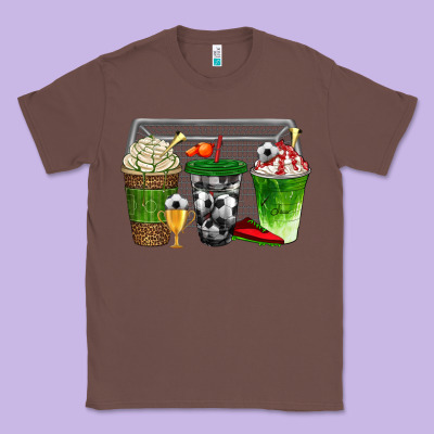 Soccer Coffee Cups Bbs Classic Tee Designed By Bundleandbundleshop