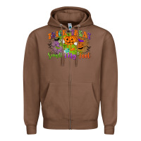 Chestnut trick or treat smell my feet Zipper Hoodie - CowGirlArtShop