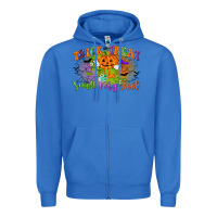 True Royal trick or treat smell my feet Zipper Hoodie - CowGirlArtShop