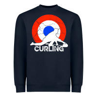 Navy Curling Heavyweight Sweatshirt - Bettercallsaul