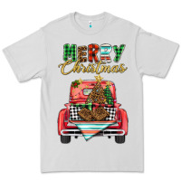 Dove Grey merry christmas truck Premium Tee - BarkalooDesign