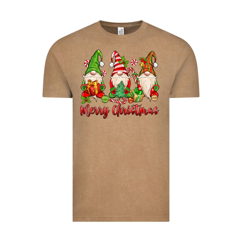 Merry Christmas Gnomes Vintage Tee by MaliasSmallBusiness | Teevron
