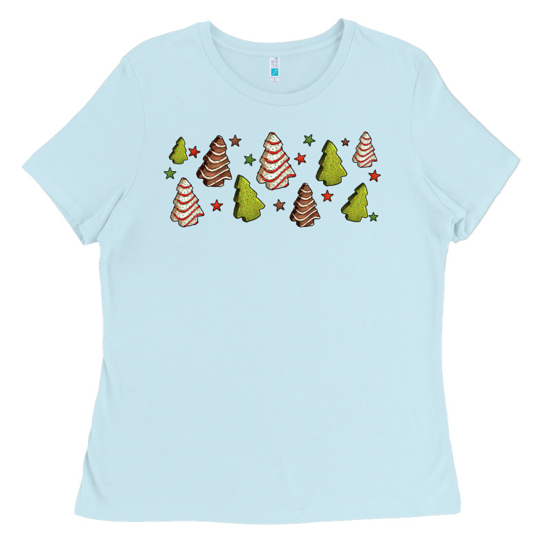 Christmas Cakes Ladies Tee by Jasminsmagicworld | Teevron