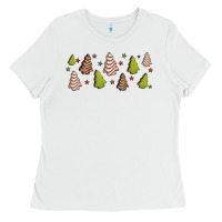 White Christmas cakes Ladies Tee - Jasminsmagicworld