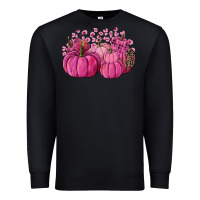 Black Cancer Pumpkins Premium Sweatshirt - FaDigitalArtStudio
