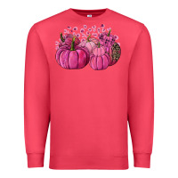 Cardinal Cancer Pumpkins Premium Sweatshirt - FaDigitalArtStudio