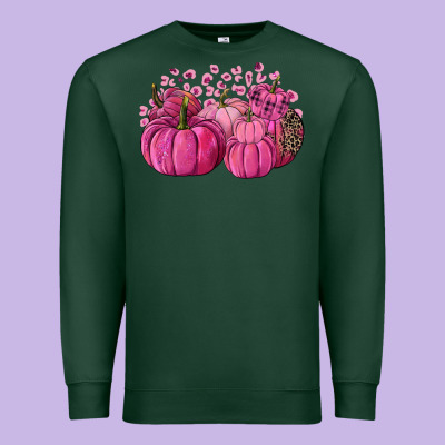 Cancer Pumpkins Premium Sweatshirt Designed By Fadigitalartstudio