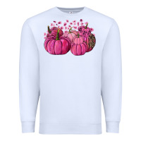 White Cancer Pumpkins Premium Sweatshirt - FaDigitalArtStudio
