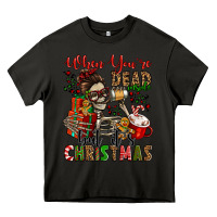 Asphalt when you're dead inside but it's christmas Heavy Core Tee - Jasminsmagicworld