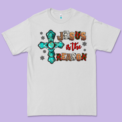 Jesus Is The Reason For This Season Christmas Premium Tee Designed By Jasminsmagicworld