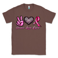 Chestnut peace love cure Classic Tee - JahusDesignShop