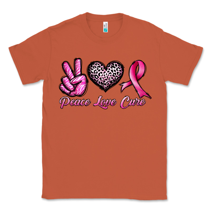 Peace Love Cure Classic Tee by JahusDesignShop | Teevron