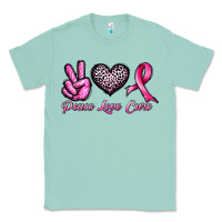 Seafoam peace love cure Classic Tee - JahusDesignShop