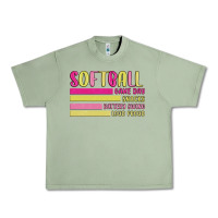 Oil Green retro softball png Urban Heavy Tee - JahusDesignShop