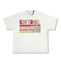 Pistachio retro softball png Urban Heavy Tee - JahusDesignShop