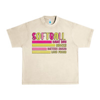 Sandshell retro softball png Urban Heavy Tee - JahusDesignShop