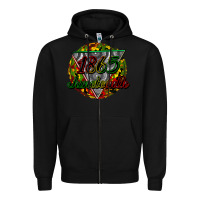 Black 1865 juneteenth Zipper Hoodie - CowGirlArtShop