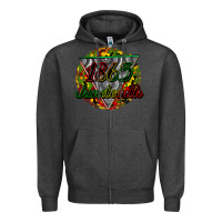 Charcoal Heather 1865 juneteenth Zipper Hoodie - CowGirlArtShop