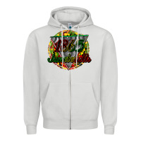 Dove Grey 1865 juneteenth Zipper Hoodie - CowGirlArtShop