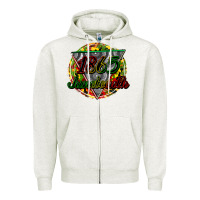 Oatmeal Heather 1865 juneteenth Zipper Hoodie - CowGirlArtShop