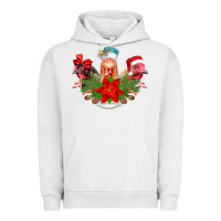 Pigment Lunar Rock Chickens Christmas Urban Hoodie - CowhideDigitalArt