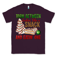 Plum torn between lookin' like a snack and eatin' one bbs Classic Tee - BundleAndBundleShop