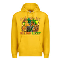 Lemon St. Patrick's Dead inside but feeling lucky Premium Hoodie - HowdyJamesFarm