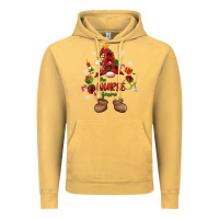 Vintage Mustard the nurse gnome christmas Vintage Hoodie - MaliasSmallBusiness