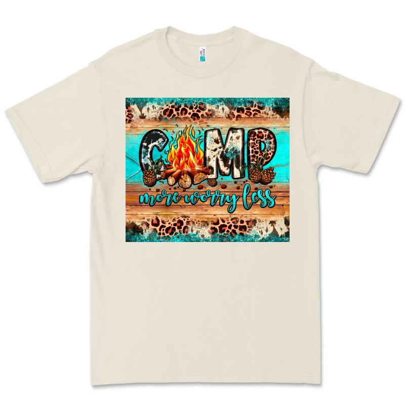 Camp More Worry Less Premium Tee by JahusDesignShop | Teevron