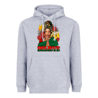 Heather Grey Believe black woman Heavyweight Hoodie - FaDigitalArtStudio