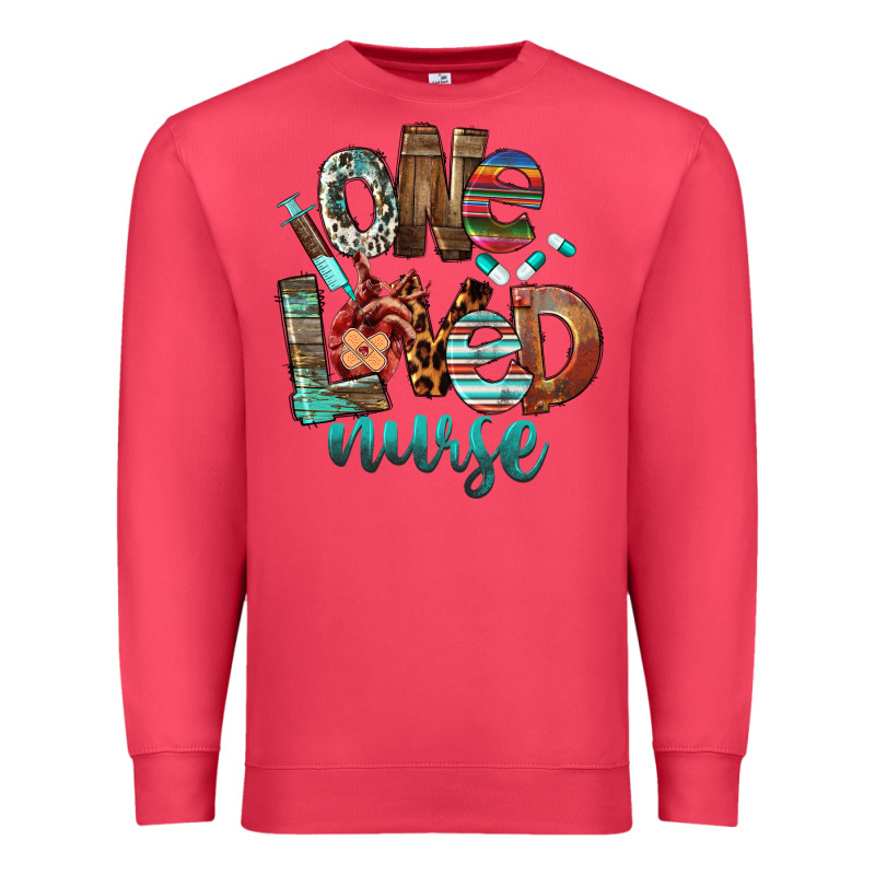 One Loved Nurse Premium Sweatshirt by FaDigitalArtStudio | Teevron