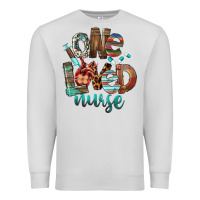 Dove Grey One Loved Nurse Premium Sweatshirt - FaDigitalArtStudio