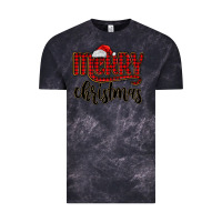 Cloud Black merry christmas Vintage Tee - MaliasSmallBusiness