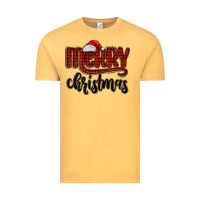 Vintage Mustard merry christmas Vintage Tee - MaliasSmallBusiness