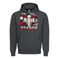 Smoke tis the season baseball halloween Zipper Hoodie - CowGirlArtShop