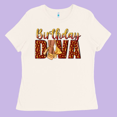 Birthday Diva Ladies Tee Designed By Nancycooperartshop