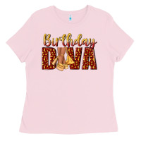 Bubblegum Pink birthday diva Ladies Tee - NancyCooperArtShop