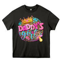 Asphalt daddys girl Heavy Core Tee - NancyCooperArtShop