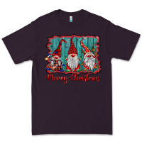 Plum merry christmas gnomes Premium Tee - BarkalooDesign