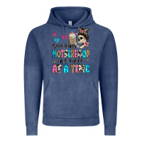 Vintage Denim surviving motherhood one coffee at a time Vintage Hoodie - MaliasSmallBusiness