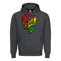 Smoke black history is world history Zipper Hoodie - CowGirlArtShop