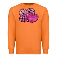 Carrot breast cancer hearts Premium Sweatshirt - FaDigitalArtStudio