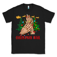 Black christmas nail bbs Classic Tee - BundleAndBundleShop