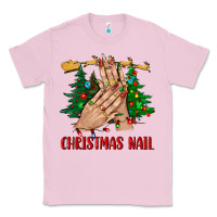 Bubblegum Pink christmas nail bbs Classic Tee - BundleAndBundleShop