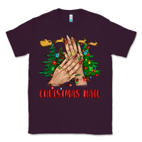 Plum christmas nail bbs Classic Tee - BundleAndBundleShop