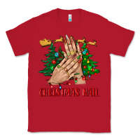 Red christmas nail bbs Classic Tee - BundleAndBundleShop